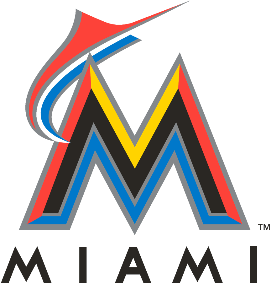 Miami Marlins 2012-2016 Primary Logo vinyl decal